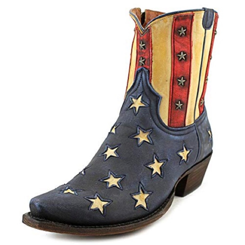 Old Glory American Rebel Colt Ford Cowboy Booties